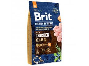 Krmivo Brit Premium by Nature Adult M 8kg