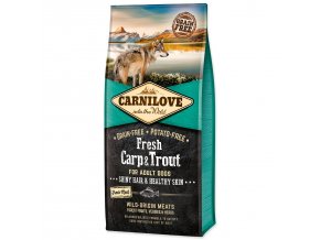 Krmivo Carnilove Dog Fresh Carp & Trout 12kg