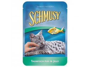 Kapsička Schmusy Nature Adult tuňák v želé 100g