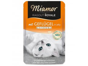 Kapsička Miamor Ragout Royale Kitten drůbež v želé 100g