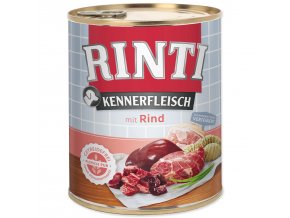 Konzerva Rinti Kennerfleisch Adult hovězí 800g