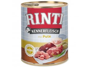 Konzerva Rinti Kennerfleisch Adult krůta 800g