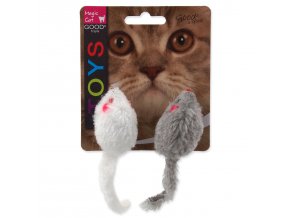 Hračka Magic Cat myšky chrastící s catnip 11cm 2ks