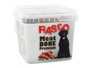 Pochoutka Rasco sušenky masové kostičky 5cm 400g