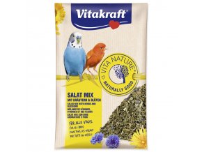 Krmivo Vitakraft Vogel Salat Mix doplňkové, bylinky 10g