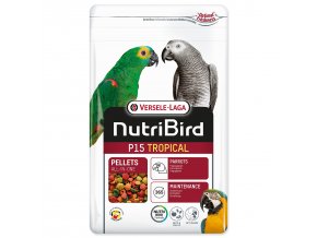 Krmivo Versele-Laga NutriBird P15 Tropical velký papoušek 1kg