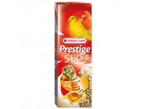 Tyčinky Versele-Laga Prestige kanár, s medem 60g 2ks