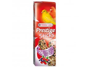 Tyčinky Versele-Laga Prestige kanár, s lesním ovocem 60g 2ks