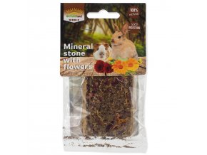 Blok Nature Land Nibble minerální s květy 100g