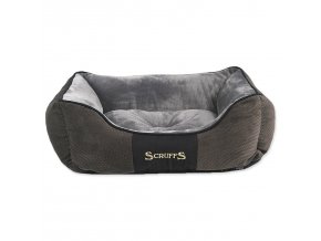 Pelech Scruffs Chester Box Bed šedý S 50x40cm