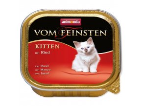 Paštika Animonda Vom Feinstein Kitten hovězí 100g