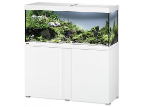 Akvarijní set Eheim se stolkem Vivaline LED bílý 121x41x124 240l