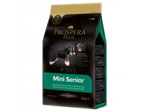 Krmivo Prospera Plus Mini Senior kuře s rýží 0,8kg