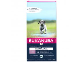 Krmivo EUKANUBA Puppy & Junior Large & Giant Grain Free Ocean Fish 12kg