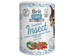 Pochoutka Brit Care Cat Snack Superfruits hmyz 100g