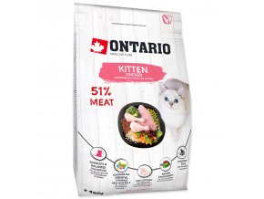 Krmivo Ontario Kitten Chicken 0,4kg