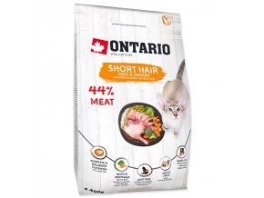 Krmivo Ontario Cat Shorthair 0,4kg