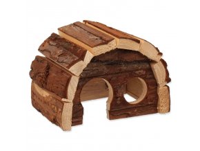 Domek Small Animals Hobit dřevěný 15x10x9cm