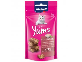 Pochoutka Vitakraft Cat Yums s játrovkou 40g