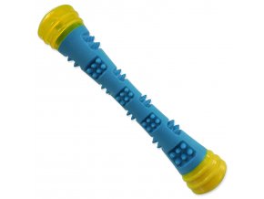 Hračka Dog Fantasy hůlka kouzelná svítící, pískací modro-žlutá 6x6x32cm