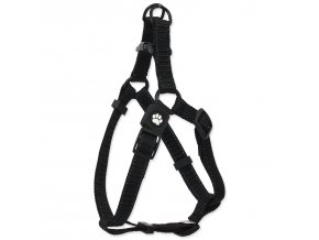 Postroj Active Dog Premium M černý 2x53-77cm