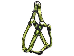 Postroj Active Dog Premium L limetka 2,5x65-99cm