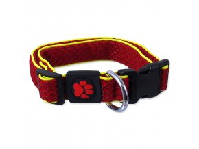 Obojek Active Dog Mellow S červený 2,5x28-40cm