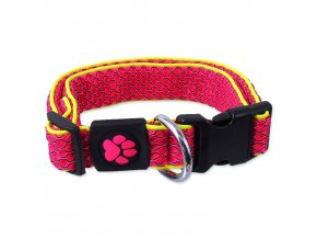 Obojek Active Dog Mellow S růžový 2,5x28-40cm