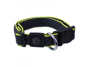 Obojek Active Dog Mellow S šedý 2,5x28-40cm