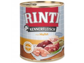 Konzerva Rinti Kennerfleisch Adult kuře 800g