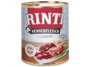 Konzerva Rinti Kennerfleisch Adult jehně 800g