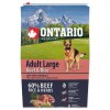 Krmivo Ontario Adult Large Beef & Rice 2,25kg