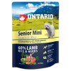 Krmivo Ontario Senior Mini Lamb & Rice 0,75kg