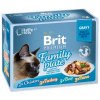 Kapsička Brit Premium Cat Delicate Dinner Plate, filety v omáčce Multi 1020g (12x85g)