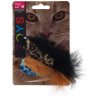 Hračka Magic Cat se vzorem, chrastící a catnip mix 11cm 2ks