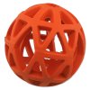 Hračka Dog Fantasy míček děrovaný oranžový 9cm