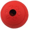 Hračka Dog Fantasy míček na pamlsky červený 11cm