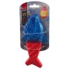 Hračka Dog Fantasy žralok chladící červeno-modrá 18x9x4cm