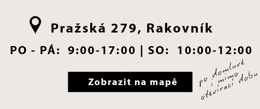 Mapa - prodejna Rakovník masky, kostýmy, svíčky, dárky