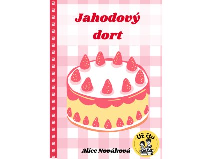 Kniha A5 Jahodový dort