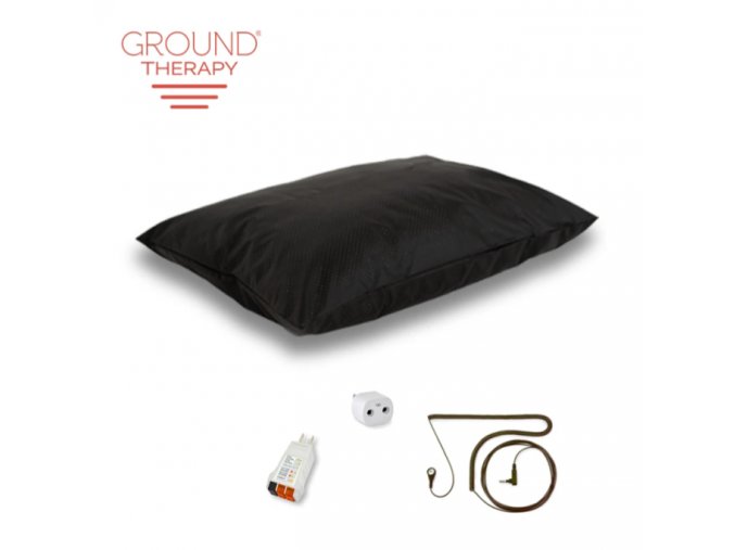 Ground Therapy Pillow Cover Kit Black Cord