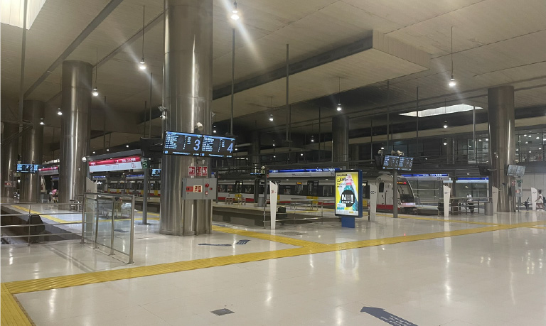 Vlaky TIB – centrální nádraží Palma de Mallorca