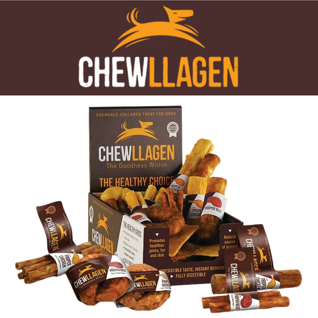 Pamlsky pro psy - Chewllagen