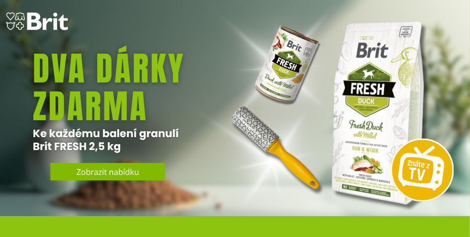 Brit Fresh - 2 dárky zdarma
