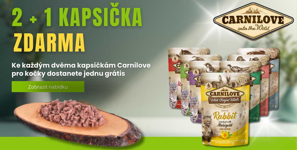 Carnilove Cat kapsičky - 2+1 zdarma