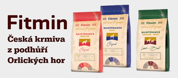 FITMIN české superprémiové krmivo pro psy