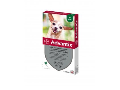 Advantix - Spot On pro psy (Varianta - původní 1 x 4,0 ml - pro psy 25 - 40 kg)