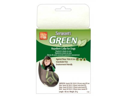 Sergeant´s Green 60 cm - repelentní obojek pro psy (Varianta - původní 60 cm)