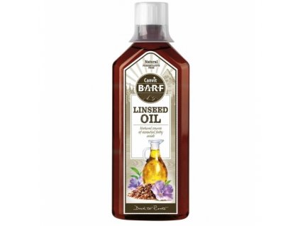 Canvit Barf Linseed Oil - 500 ml (Lněný olej) (Varianta - původní 500 ml)