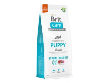Brit Care Dog Hypoallergenic Puppy Lamb & Rice (Varianta - původní 12 kg)